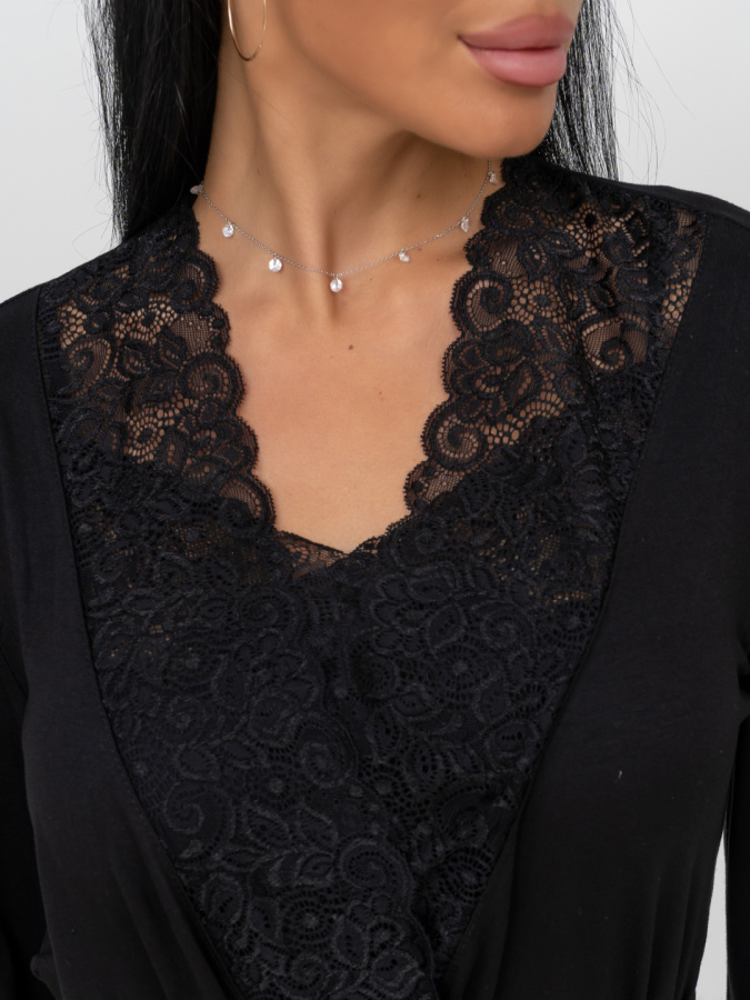 Мадонна(чёрная) пеньюар