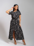 Ассоль(леопард черный) платье