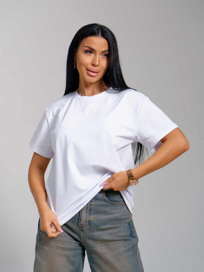 Оливия(белый) футболка