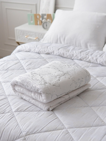 Мрамор(бел) плед велсофт