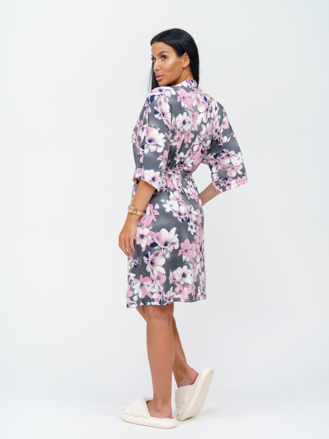 Токио(серый) халат