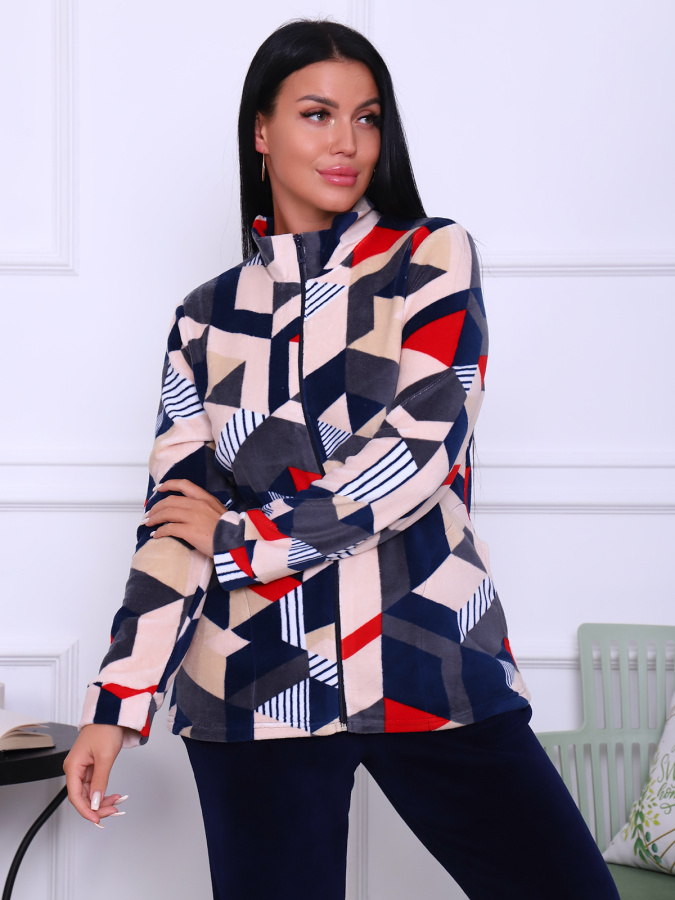 Форсаж(ромбы красные) толстовка