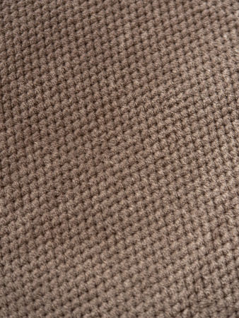 Плетенка(капучино) Плед велсофт